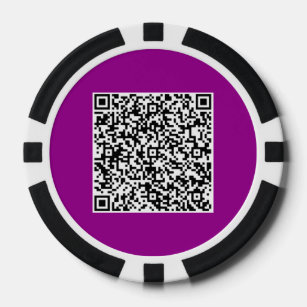 Fichas De Póquer Personalizado Código QR Explorar Información Chips