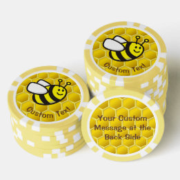 Fichas De Póquer Personalizado Honeybee