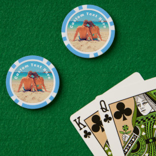 Fichas De Póquer Personalizado Photo Poker Chips con sus fotos y te