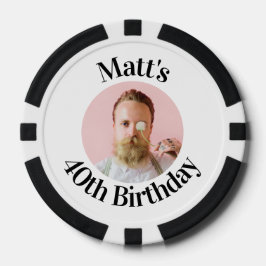 Fichas De Póquer Personalizar con cualquier Personalizado de edad C