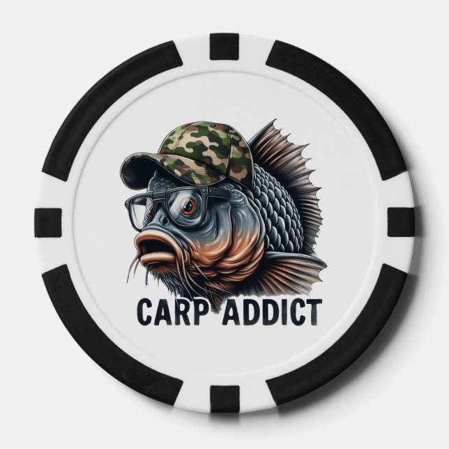 Fichas De Póquer Pesca (Anverso)