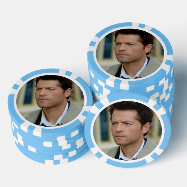 Fichas De Póquer Pez Castiel (Pila)