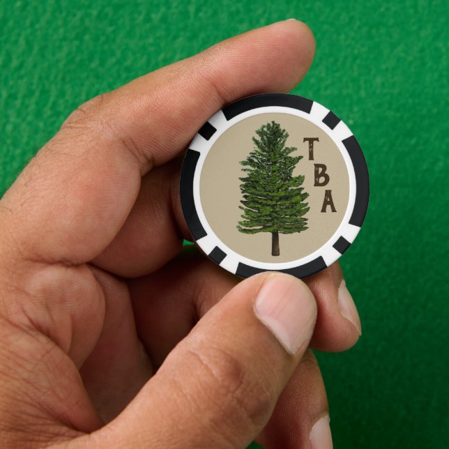 Fichas De Póquer Pine Tree Poker Chips (Mano)