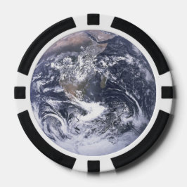 Fichas De Póquer Planeta Tierra