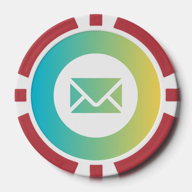 Fichas De Póquer Poker Chips Mail (Anverso)