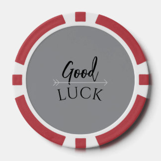 Fichas De Póquer Poker Karten Good Luck