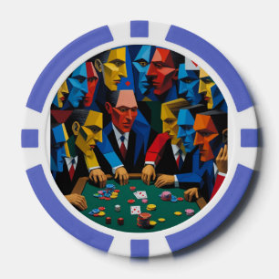 Fichas De Póquer Pop Art Poker Night Casino Chip