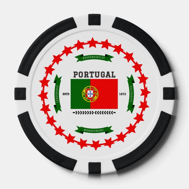 Fichas De Póquer Portugal (Anverso)
