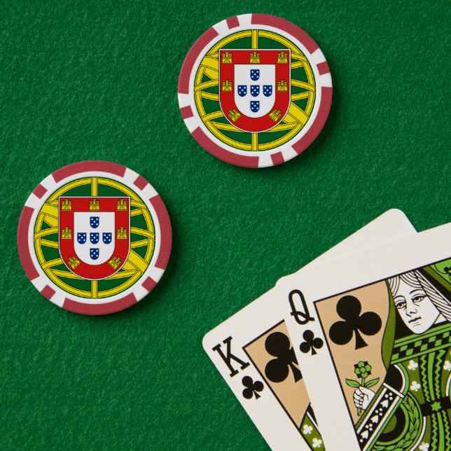 Fichas De Póquer Portugal (Mesa de Poker (Doble))
