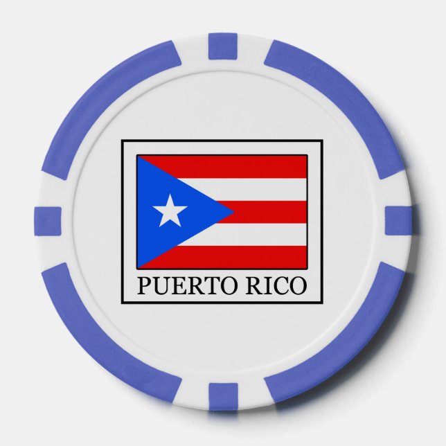 Fichas De Póquer Puerto Rico (Anverso)