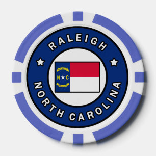 Fichas De Póquer Raleigh Carolina del Norte