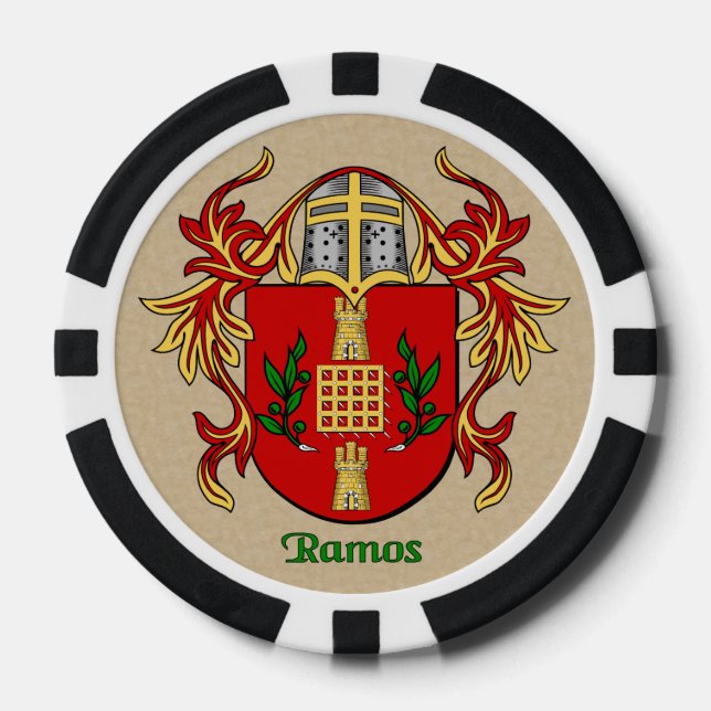 Fichas De Póquer Ramos Heraldic Arms (Anverso)