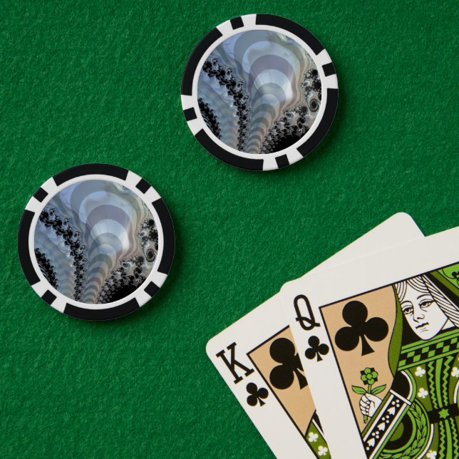 Fichas De Póquer Reinos Recursivos (Mesa de Poker (Doble))