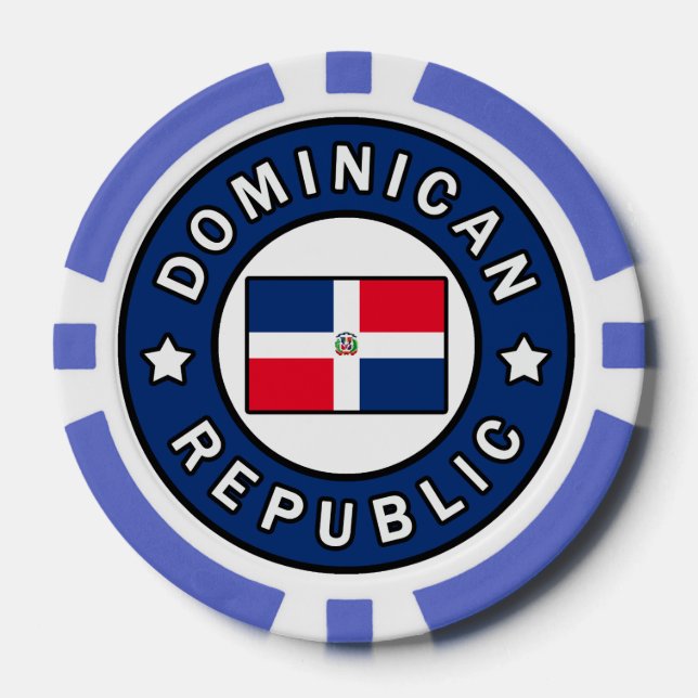 Fichas De Póquer República Dominicana (Anverso)