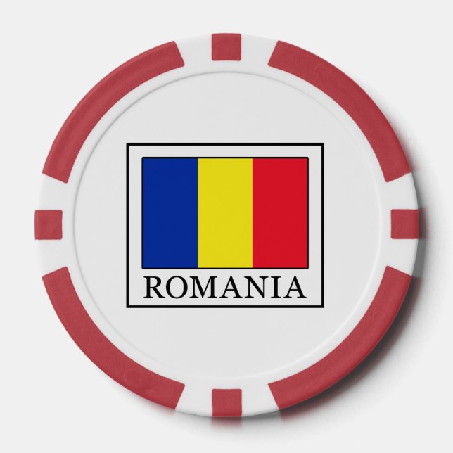 Fichas De Póquer Rumania (Anverso)