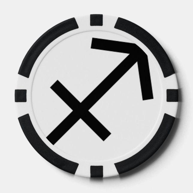 Fichas De Póquer Sagittarius (Anverso)