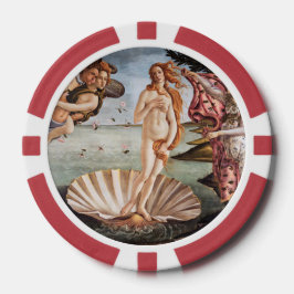 Fichas De Póquer Sandro Botticelli - Nacimiento de Venus