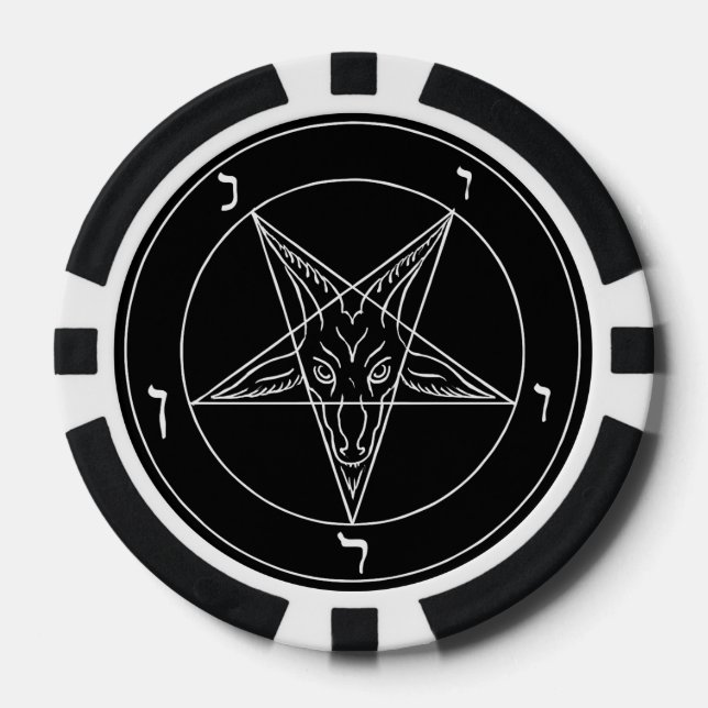Fichas De Póquer Satanic Poker Chips (Anverso)