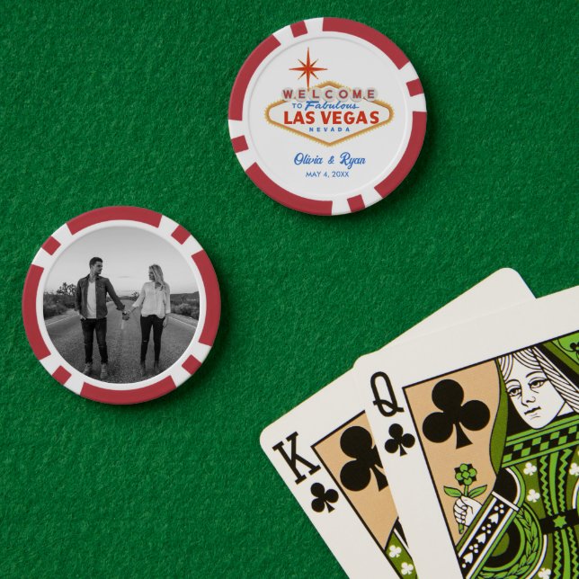 Fichas De Póquer Señal de bienvenida regalo favorito de Las Vegas F (Mesa de Poker (Doble))
