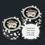 Fichas De Póquer Signo de bienvenida de Las Vegas<br><div class="desc">* El fabuloso cartel de bienvenida con las tarjetas de juego - ¡un verdadero placer para los jugadores! * Niza como regalo de despedida, regalos de bienvenida de boda o regalo Boda personalizado de Las Vegas para su equipo boda. * Las fichas de póquer tienen nueve opciones de color. *...</div>
