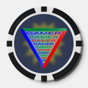 Fichas De Póquer Sistema de juego Ultimate Gamer 3 Colores RGB