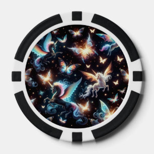 Fichas De Póquer Sueños de Unicornio