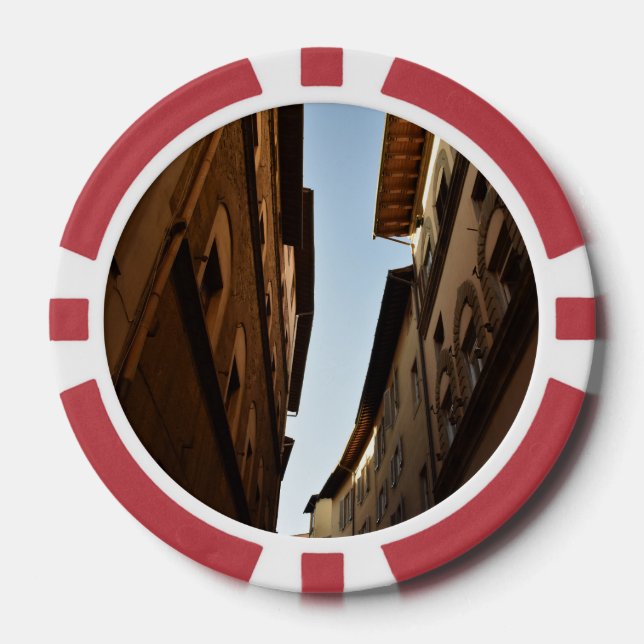 Fichas De Póquer Sun-kissed Street (Anverso)