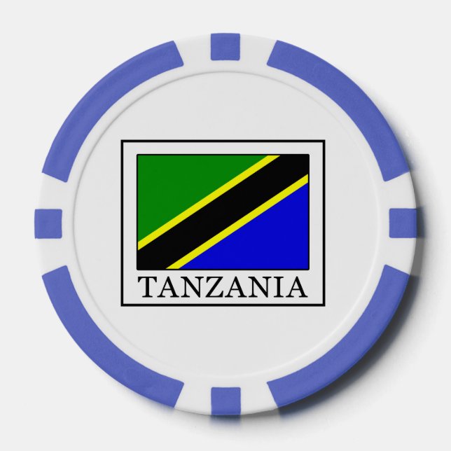 Fichas De Póquer Tanzania (Anverso)