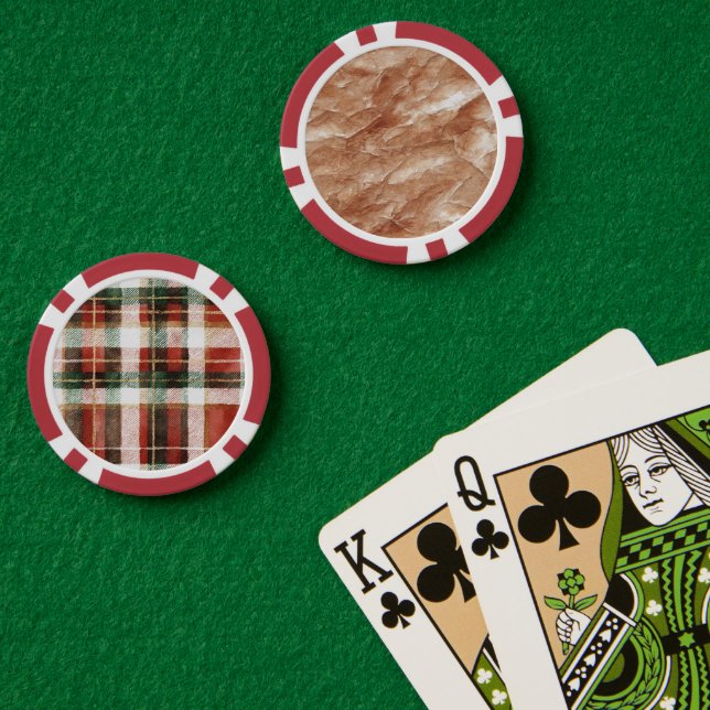 Fichas De Póquer Tarta de manzana  (Mesa de Poker (Doble))