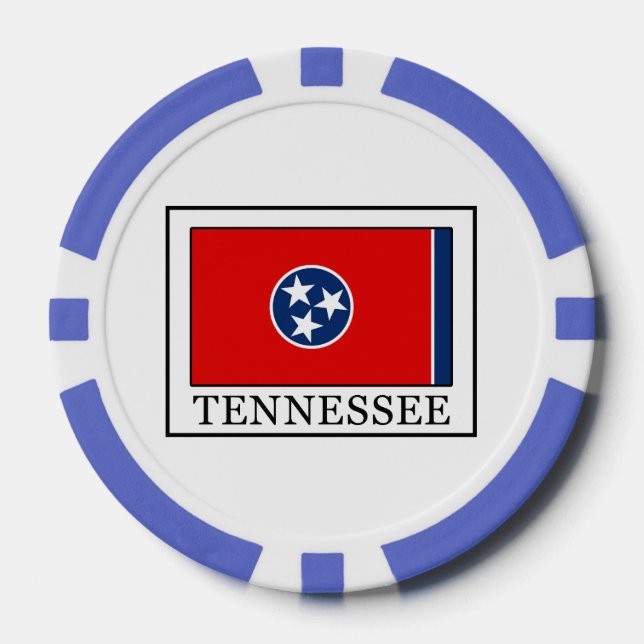 Fichas De Póquer Tennessee (Anverso)