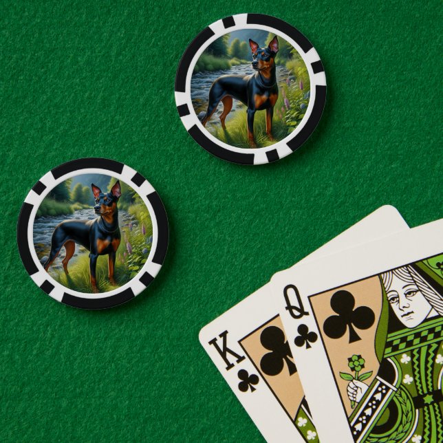 Fichas De Póquer Terrier de Mánchester (Mesa de Poker (Doble))