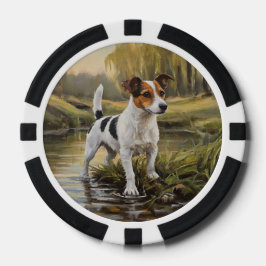 Fichas De Póquer Terrier Jack Russell