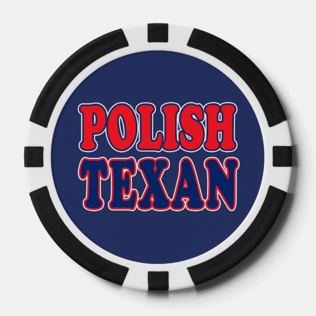 Fichas De Póquer Texano polaco (Anverso)
