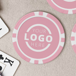 Fichas De Póquer Tokens con el logotipo de negocios corporativo de 