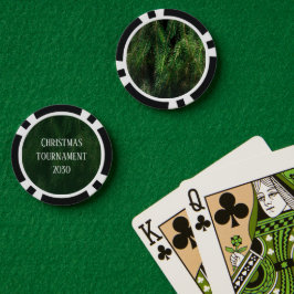 Fichas De Póquer Torneo o fiesta de Navidad personalizada