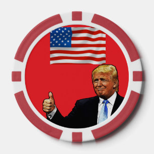 Fichas De Póquer Trump EE. UU. 