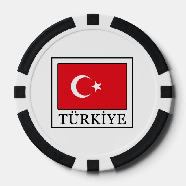 Fichas De Póquer Türkiye (Anverso)