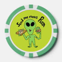 ufo- envíame personalizado de pizza