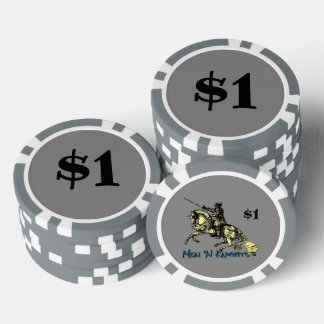 Fichas De Póquer Un dólar (logo)