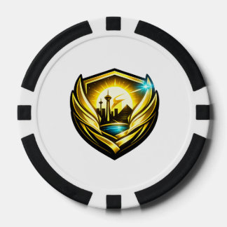 Fichas de póquer Vegas Reborn Gold Crest