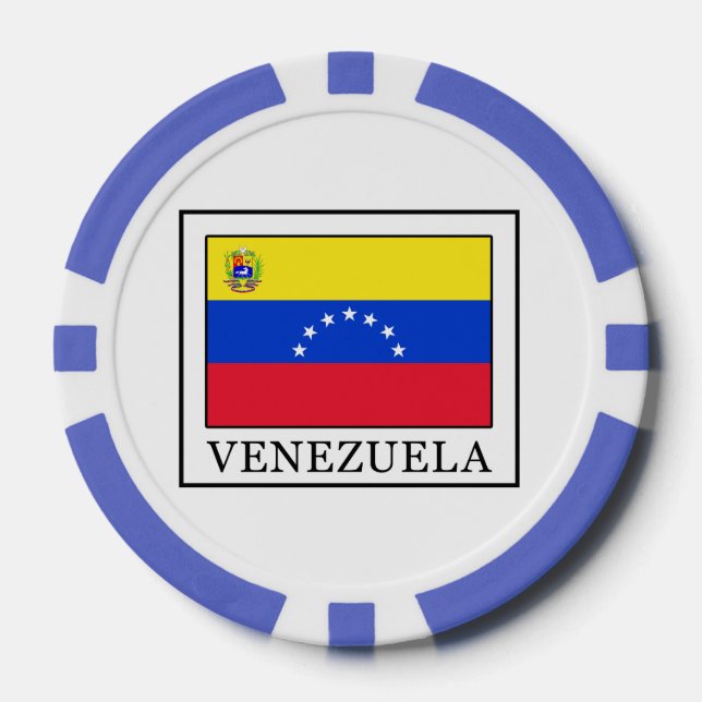 Fichas De Póquer Venezuela (Anverso)
