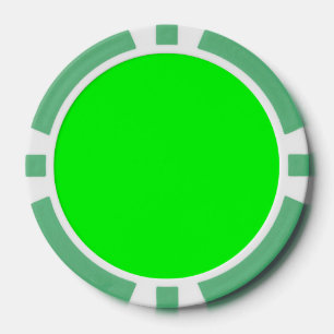Fichas De Póquer Verde