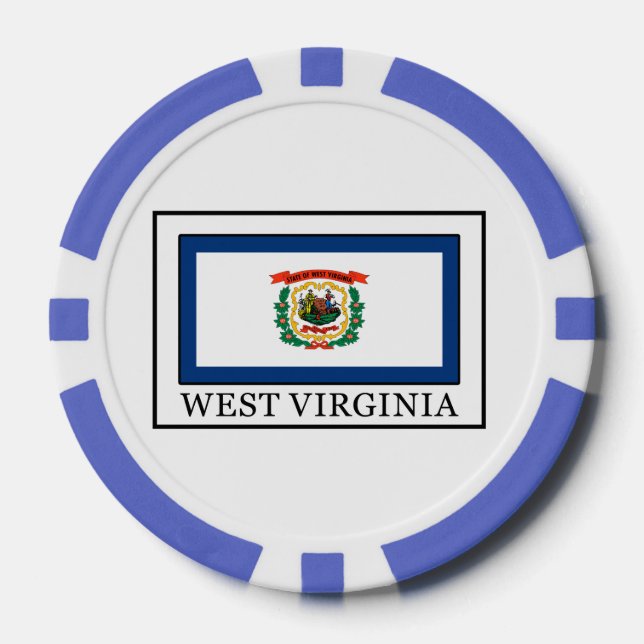 Fichas De Póquer Virginia Occidental (Anverso)