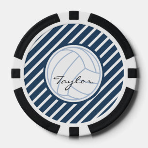 Fichas De Póquer voleibol personalizado