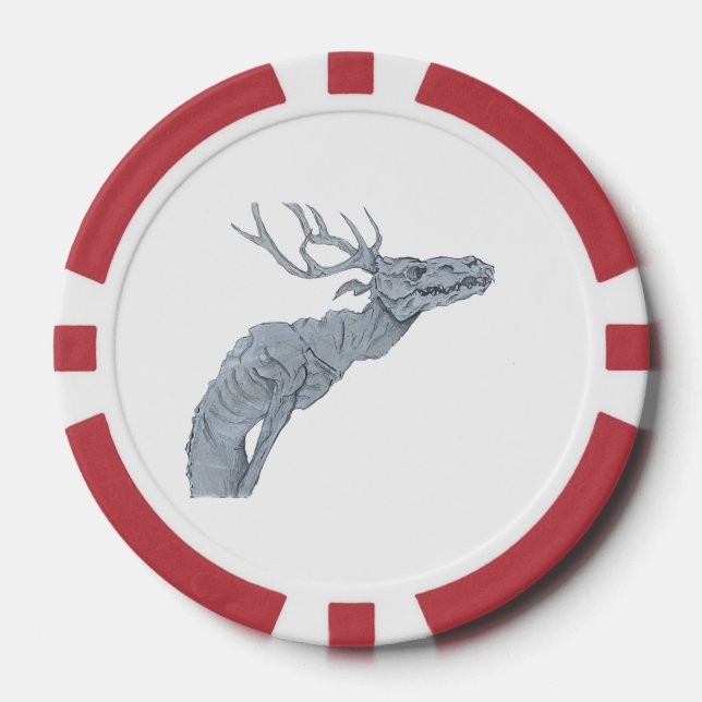 Fichas De Póquer wendigo poker chip (Anverso)