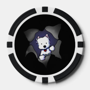 Fichas De Póquer Westie BLAST Black Poker Chips