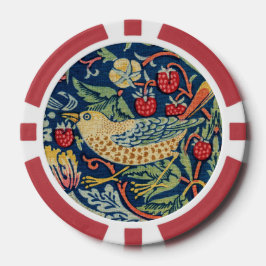 Fichas De Póquer William Morris - Ladrón de fresas