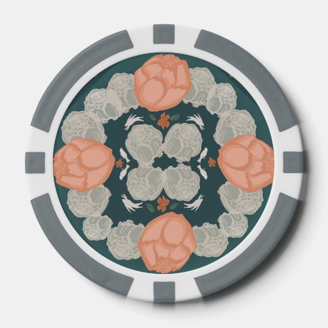 Fichas De Póquer Woodland encantado (Anverso)