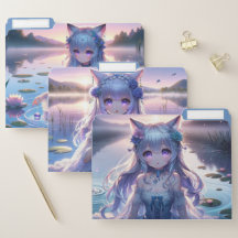 Espirito de agua etéreo Anime Catgirl