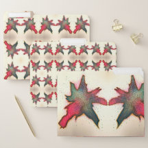 Resumen rojo y verde en erupción